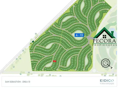 Terreno - lote - Interno - San Sebastian - Area 13 - Lote 343