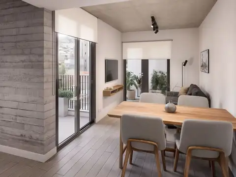 Departamento 4 ambientes con 2 baños