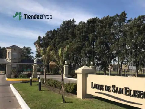LOTE A LAGUNA EN BARRIO CERRADO LAGOS DE SAN ELISEO