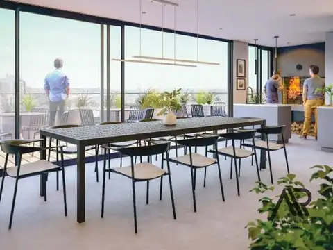 Apartamento de 1 dormitorio, con terraza y parrillero próximo a la Rambla Buceo