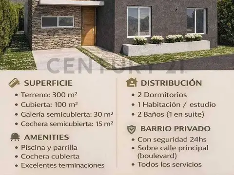 Casa en Venta A Estrenar