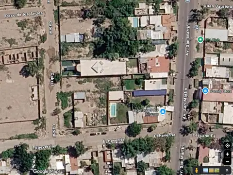 España esq. Echeverría, Las Heras