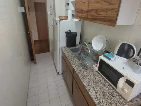 Departamento en alquiler temporario 2 ambientes para 4 con balcón - Plaza Colón