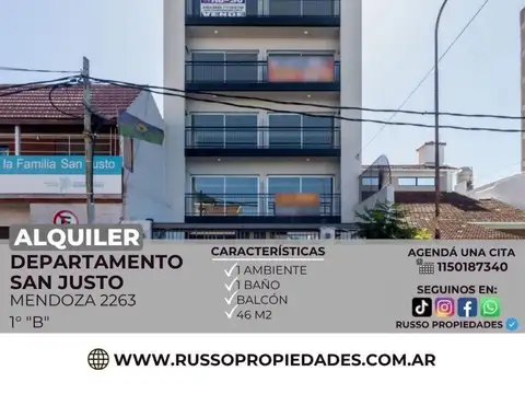 Venta departamentos san justo