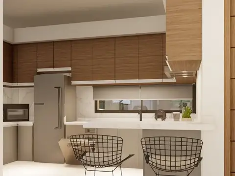 Casa 4 ambientes con 2 baños