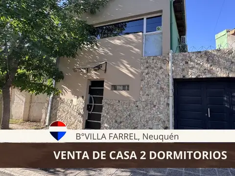 VENTA CASA 2 DORM.  B° VILLA FARREL NEUQUÉN