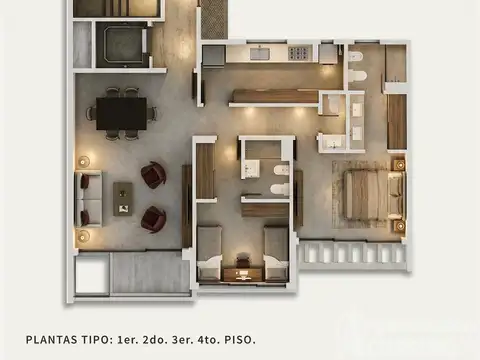 Departamento en Venta al Noreste