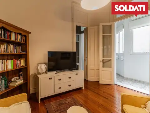 Venta PH 3 ambientes Recoleta escritorio refaccionado