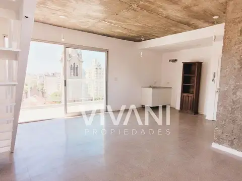 Departamento 2 ambientes con 1 baño