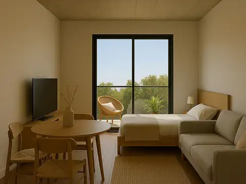 Departamento 3 ambientes con 1 baño