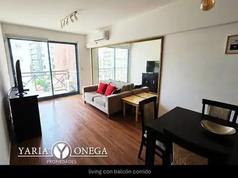 Impecable departamento con Balcón Corrido y cocina s-integra