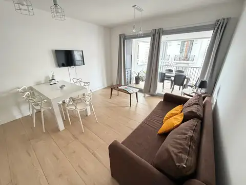 Departamento 2 ambientes con 2 baños