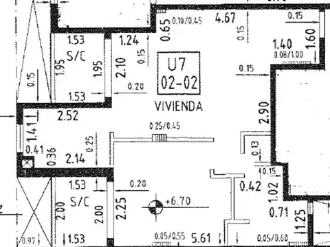 Departamento en Venta con 1 cocheras