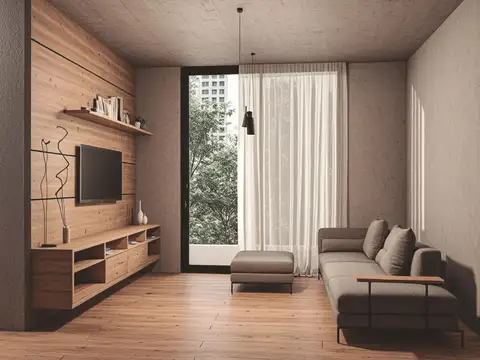 Departamento 2 ambientes con 1 baño