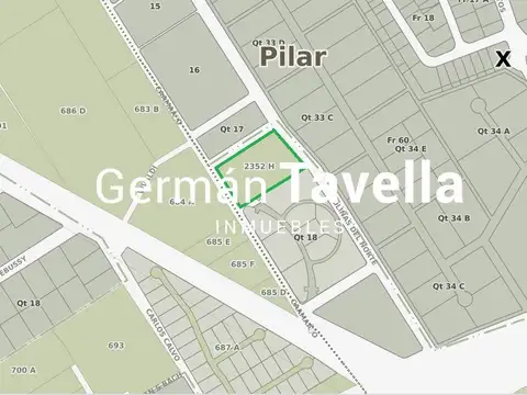 Fracción alquiler 9.800 m2 sobre Caamaño La Lonja, Pilar