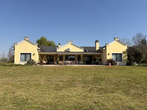 Chacra 3 Ha En Barrio Las Vizcachas, Casa 6 Ambientes Con Pileta - Los Cardales