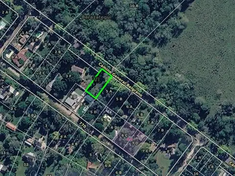 Terreno en Venta 37  mts Fondo
