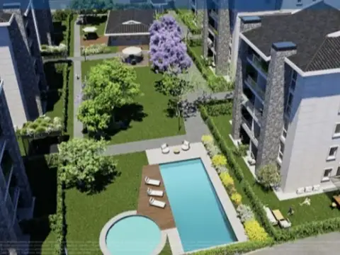VENTA DEPARTAMENTO EN POZO 3 AMBIENTES CON JARDIN