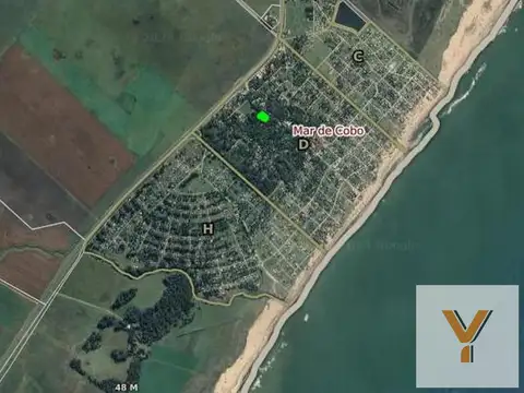 Terreno en venta - 1.596Mts2 - Mar de Cobo