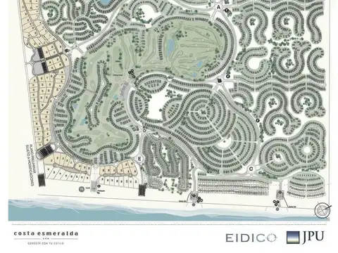 Terreno en Venta en Barrio Cerrado Costa Esmeralda, USD 90.000