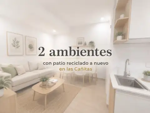 VENTA 2 AMBIENTES PATIO APTO CREDITO COLEGIALES