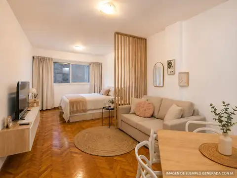 ALQUILER MONOAMBIENTE EN RECOLETA EXPENSAS BAJAS