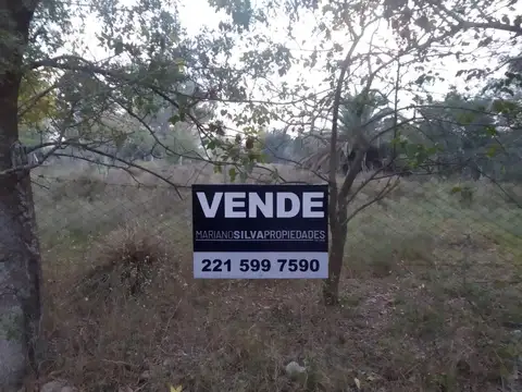 VENTA TERRENO 21,35x50 CALLE 481 BIS E/ 8 Y 10 - CITY BELL
