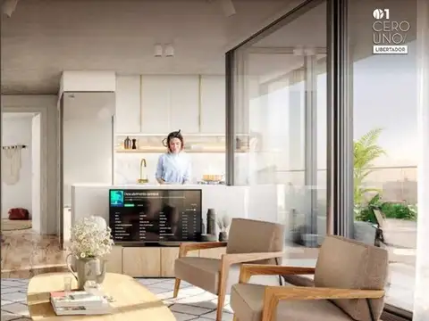 Departamento en Venta de 1 dormitorio