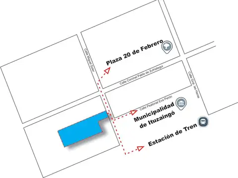 TERRENO LOTE + LOCAL - ITUZAINGO CENTRO