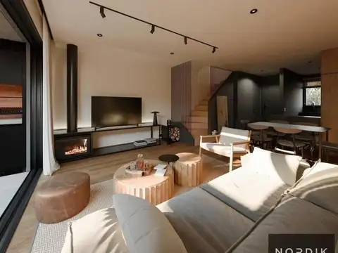 Casa 3 ambientes con 2 baños