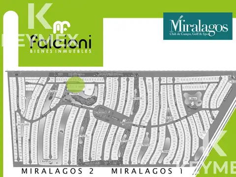 VENTA TERRENO / LOTE EN MIRALAGOS