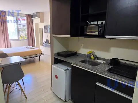 Peron 4100  venta Monoambiente ideal temporario todo amoblado con amenities en Almagro