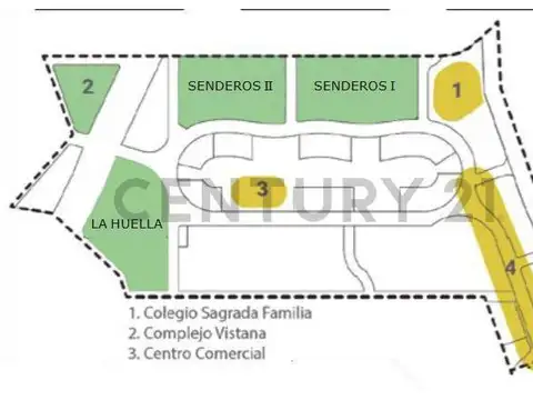 Terreno en Venta en Bella Vista, USD 117.000