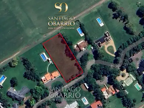 Lote  en Venta de 2632m2 en barrio La Cañada Polo Club de Lujan