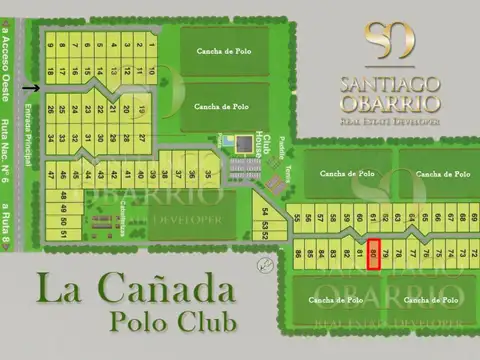 Terreno en Venta de 2632,0 m2