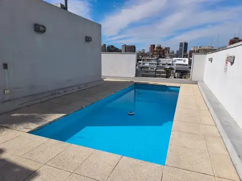 Dos ambientes en Belgrano. Piscina, SUM y Cochera