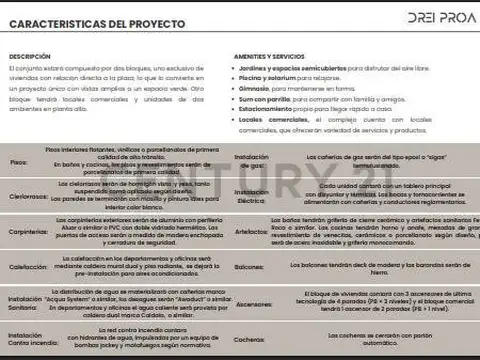 Departamento en Venta de 1 dormitorio