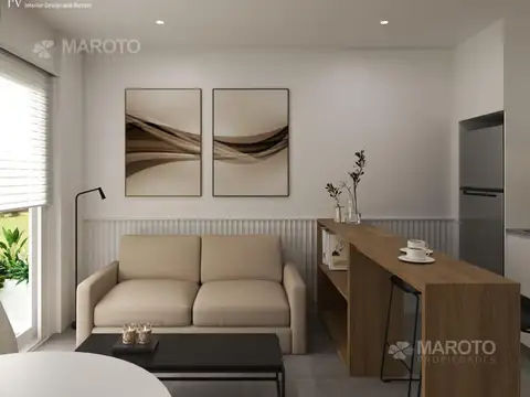 VENTA DEPARTAMENTO MONOAMBIENTE EN BOEDO CON BALCON A ESTRENAR ENTREGA MARZO 2027