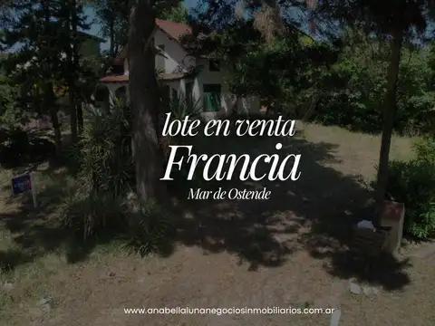 OPORTUNIDAD! Terreno en mar de Ostende a mts del mar