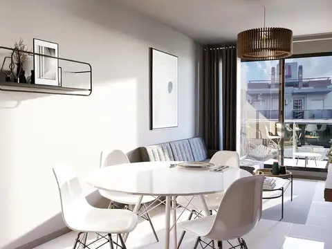 Departamento 2 ambientes con 1 baño