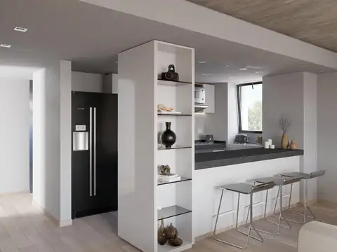 Departamento 3 ambientes con 1 baño