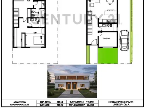 Casa en Venta con 2 cocheras