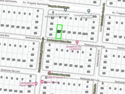 Terreno en Venta 15  mts Frente