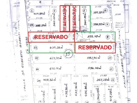 Terreno en Venta en Rafael Calzada, USD 20.000