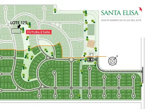 Terreno en Venta en Pilar Del Este - Santa Elisa, USD 30.000