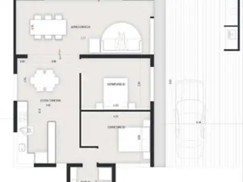 Casa en Venta de 2 dormitorios