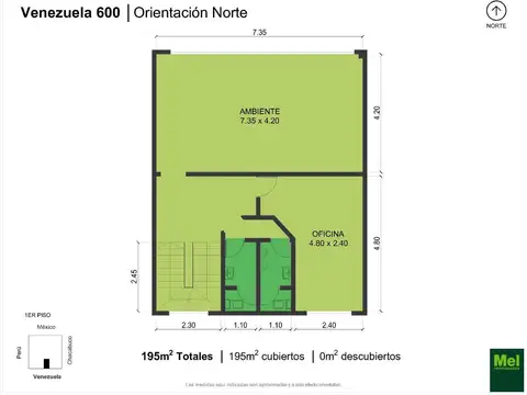 Terreno en Venta de 1301,0 m2