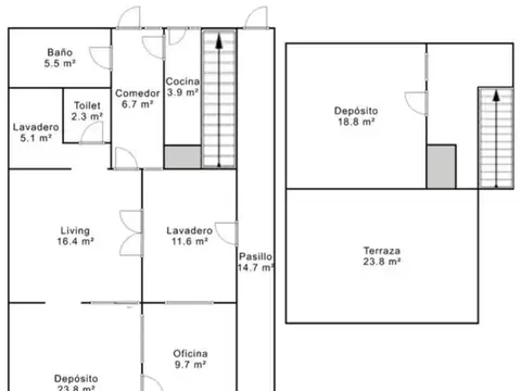 Depto Tipo Casa en Venta de 4 dormitorios