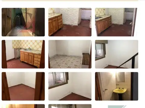 Depto Tipo Casa 2 ambientes con 1 baño