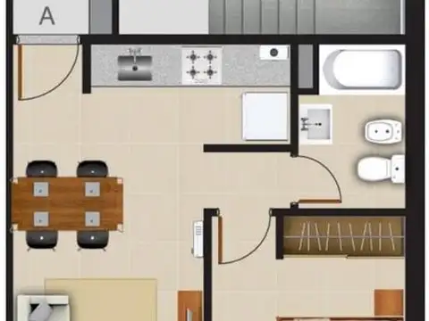 Departamento en Venta al Oeste